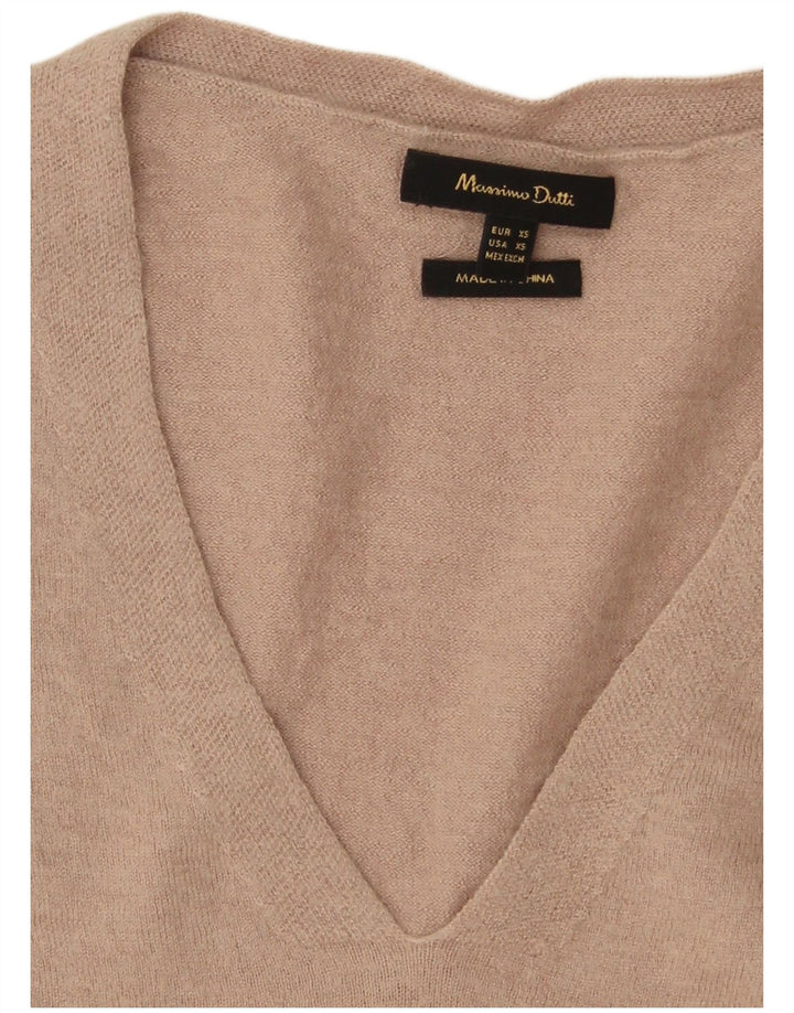 Massimo Dutti ženski pulover s velikim v-izrezom UK 6 XS siva
