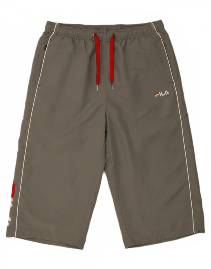 Fila muške Graphic Capri trenirke XL sivi poliester