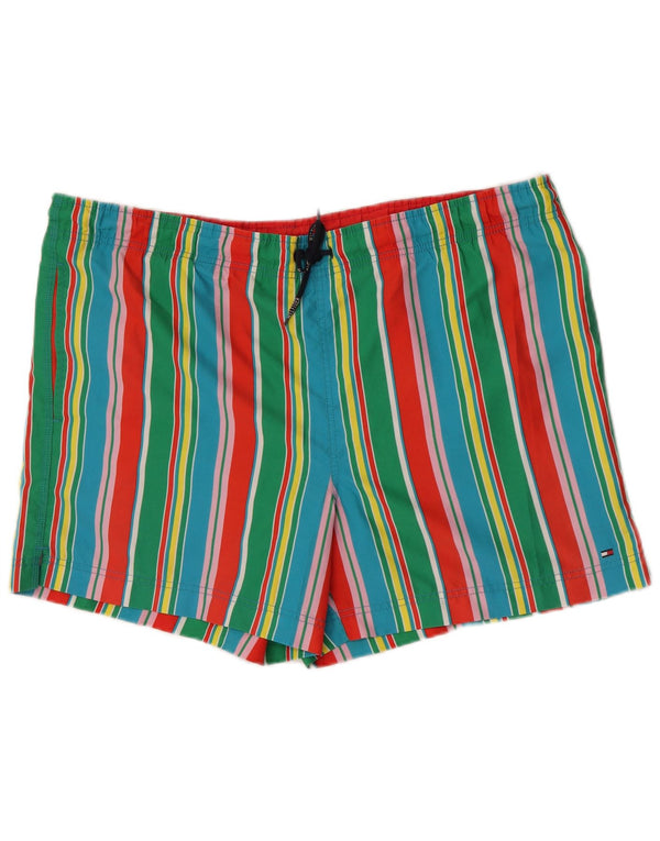 Tommy Hilfiger muške kratke hlače za plivanje XL raznobojni prugasti poliester