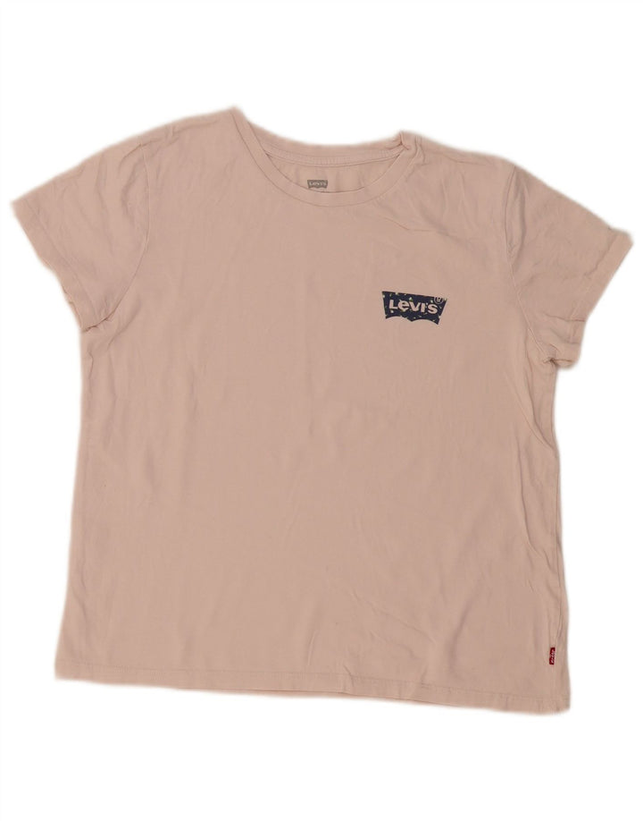 Levi's ženska majica kratkih rukava UK 14 srednje ružičasta