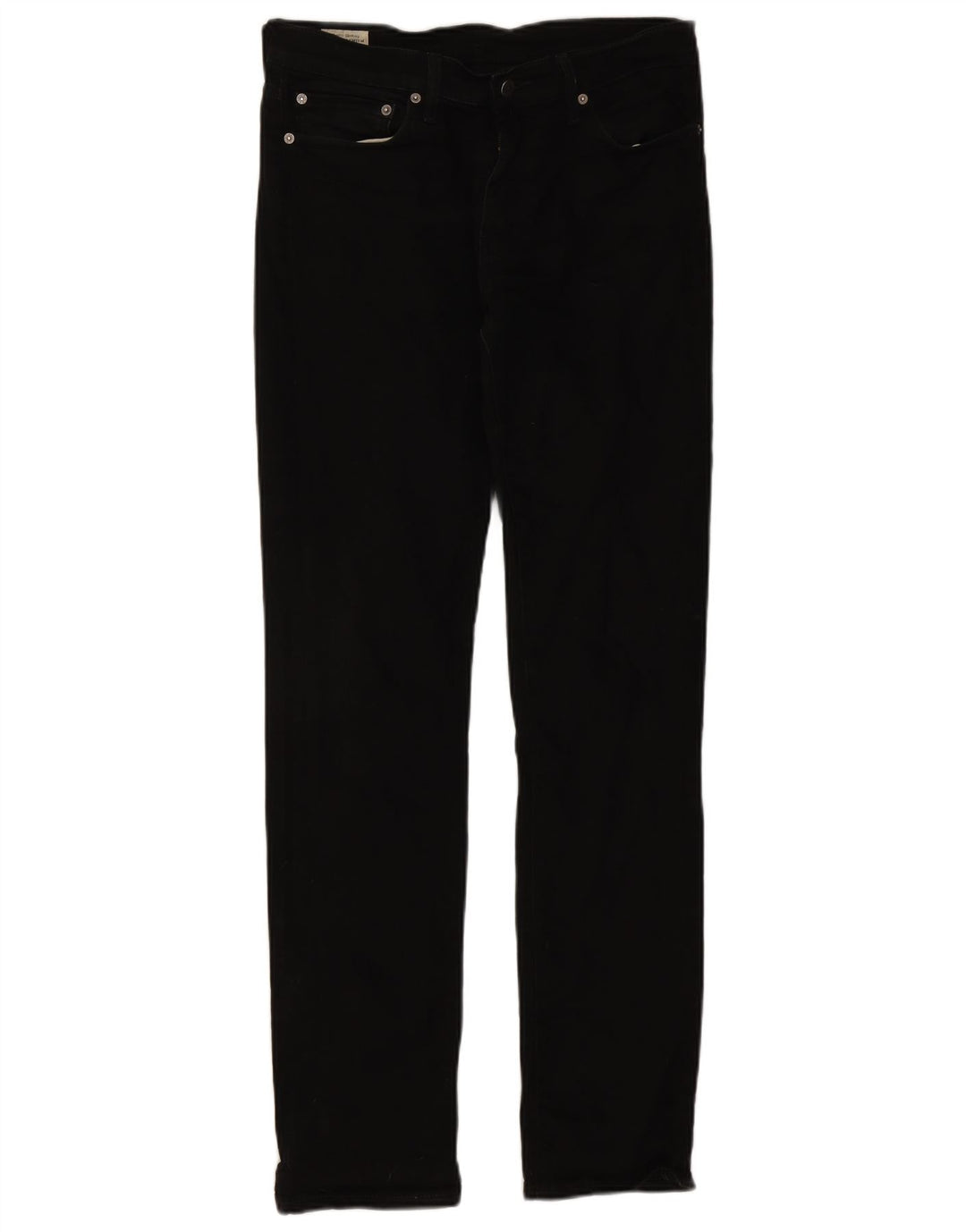 Levi's muške uske traperice W32 L34 crni pamuk