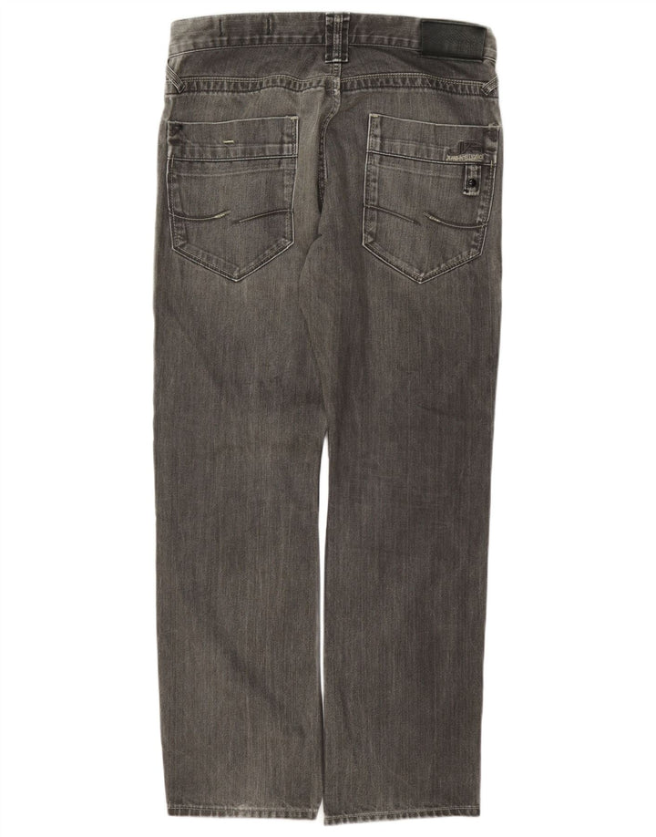 Jack & Jones muške ravne traperice W32 L32 sive