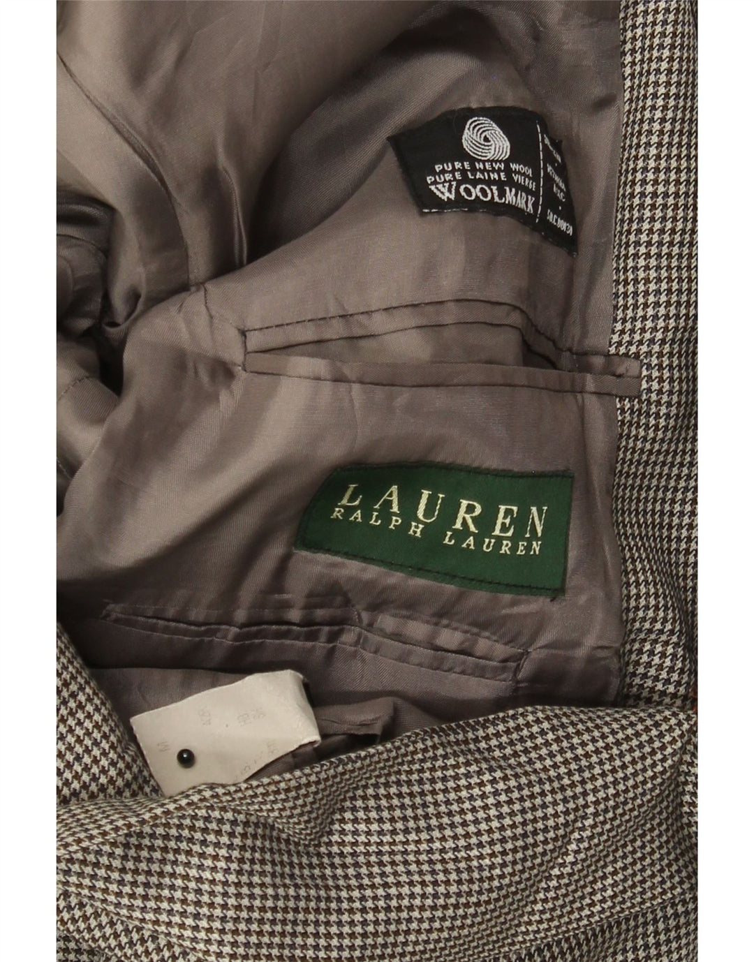 Ralph Lauren muška jakna sa 2 gumba UK 42 Large Gray Houndstooth