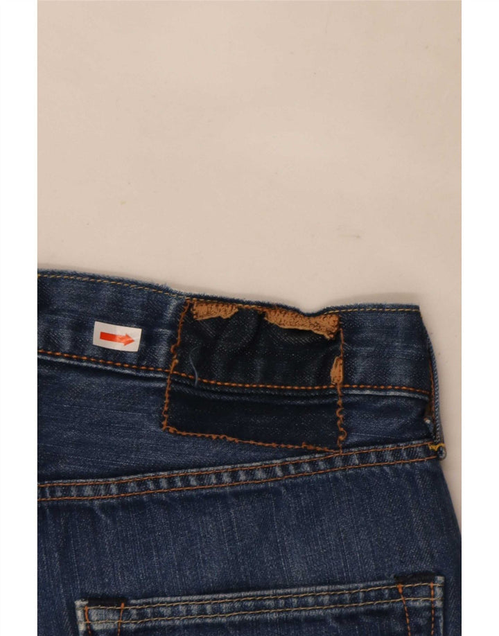 Levi's muške ravne traperice W28 L32 plavi pamuk