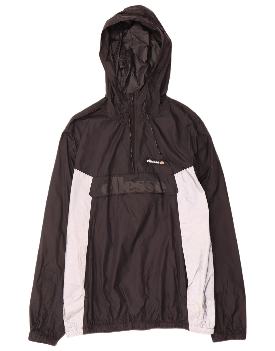 ELLESSE Muška anorak jakna s kapuljačom UK 40 Large Black Colourblock