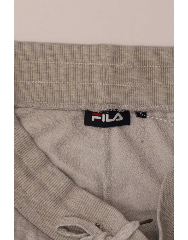 Fila muške trenirke s grafikom, male hlače za trčanje, mali sivi flekasti poliester
