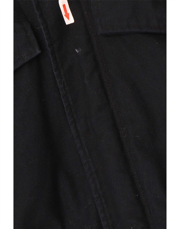 Carhartt muška parka jakna s kapuljačom UK 38 Srednje crni pamuk
