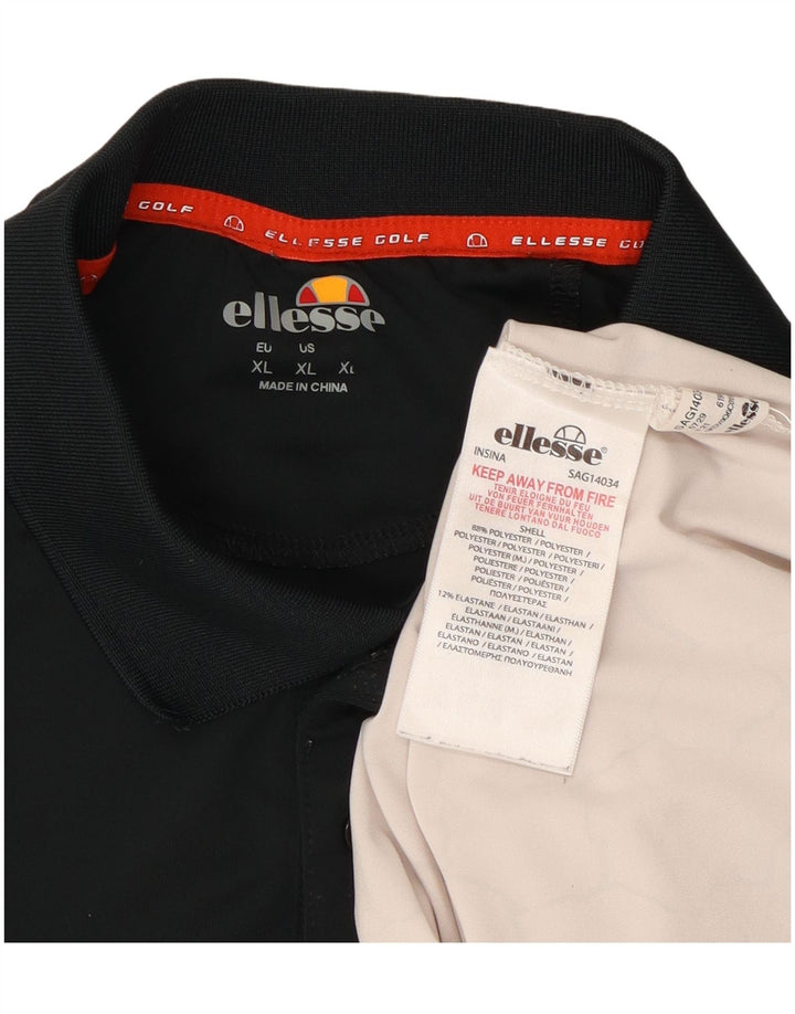 Muška polo majica Ellesse XL bijeli poliester u boji