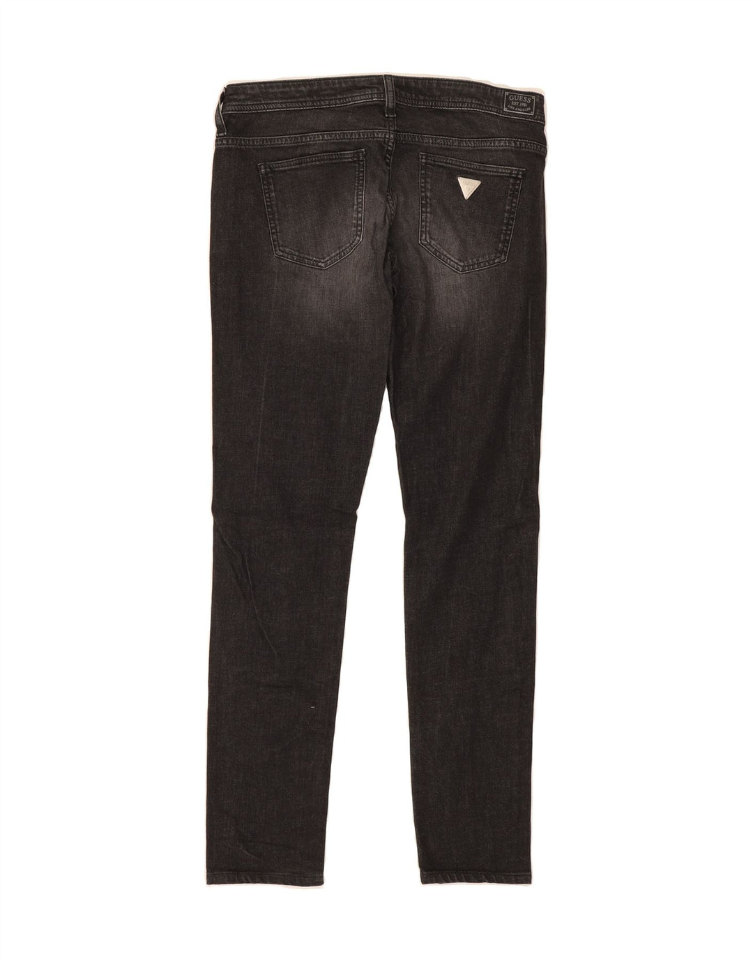 GUESS Womens Foxy Skinny Jeans W30 L30 Black Vintage Guess and Second-Hand Guess from Messina Hembry 