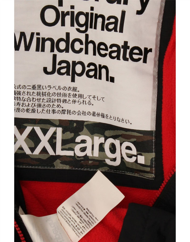 SUPERDRY ženska jakna vjetrovka s kapuljačom UK 20 2XL crna