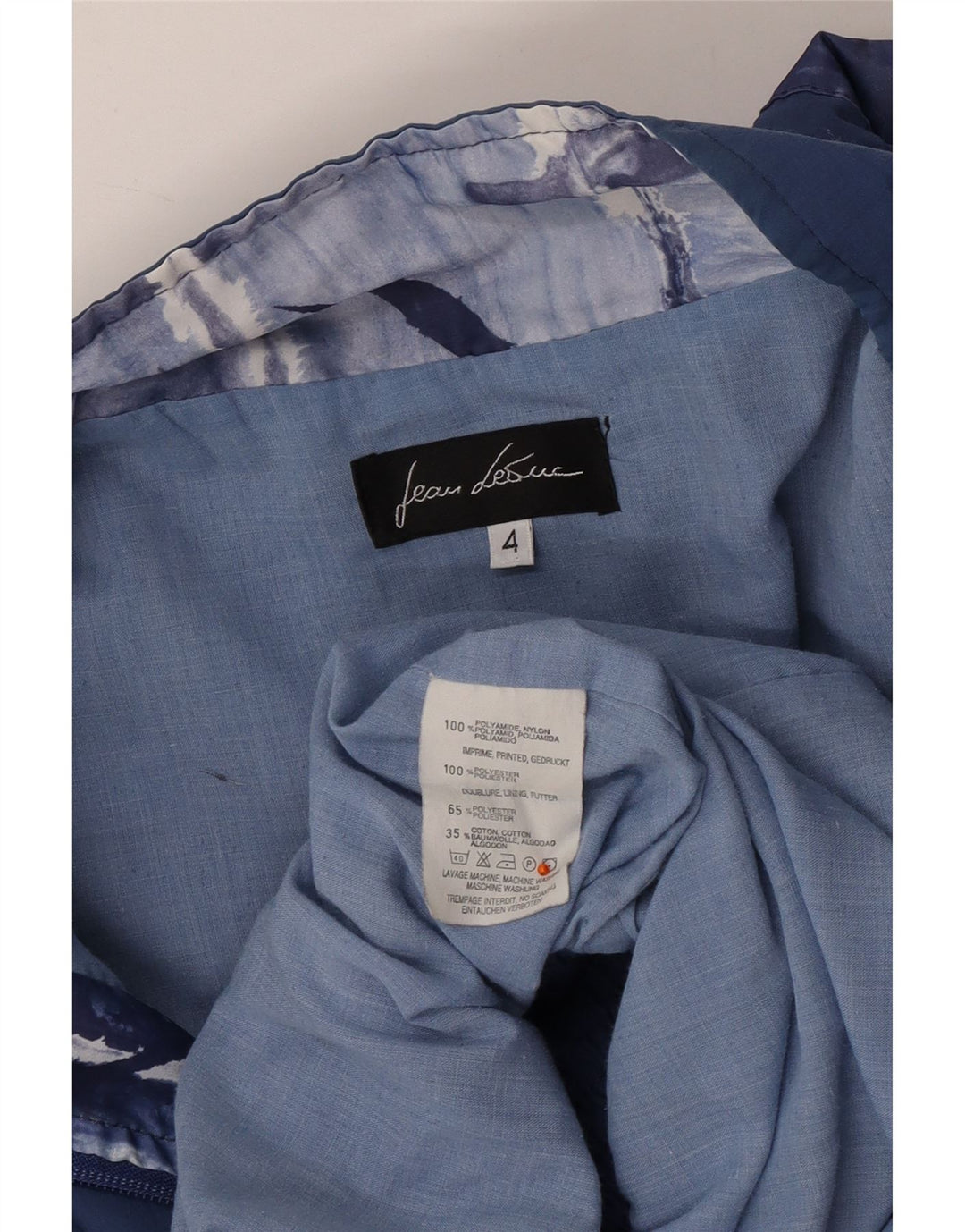 JEAN LEDUC Muška gornja jakna trenirke 2XL poliester plave boje