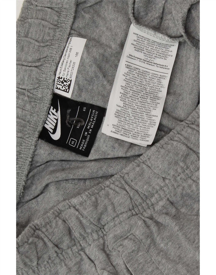 Nike muške sportske kratke hlače XL sivi pamuk