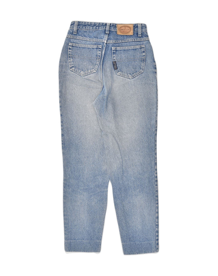 TRUSSARDI Womens Tapered Jeans W26 L29 Blue Cotton | Vintage Trussardi | Thrift | Second-Hand Trussardi | Used Clothing | Messina Hembry 