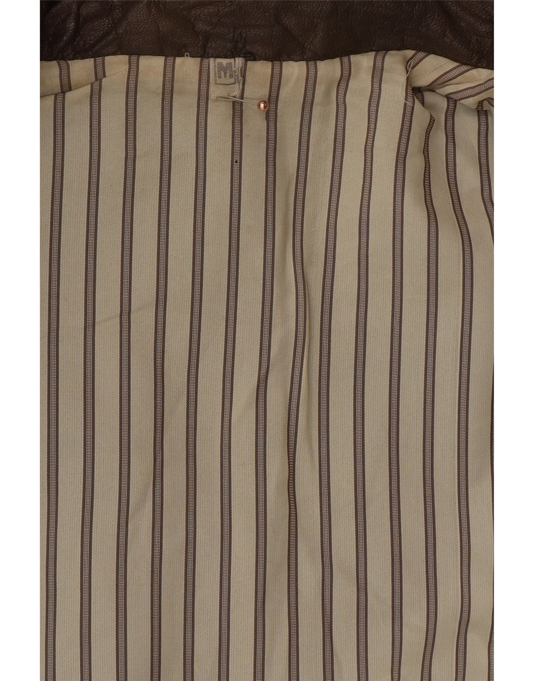 VINTAGE muška kožna jakna UK 38 srednje smeđa