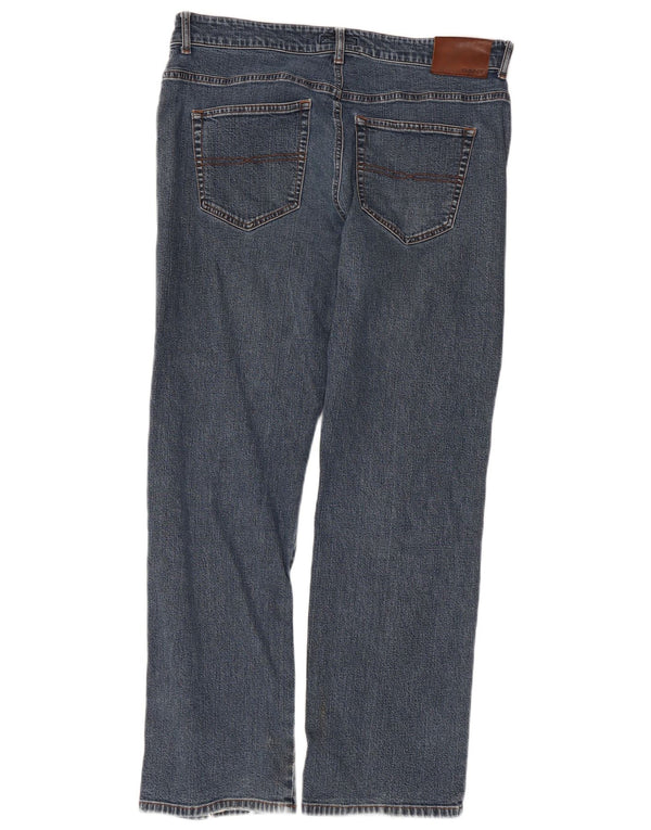 Gant Mens Jason Regular Fit Straight Jeans W36 L30 tamnoplavi pamuk