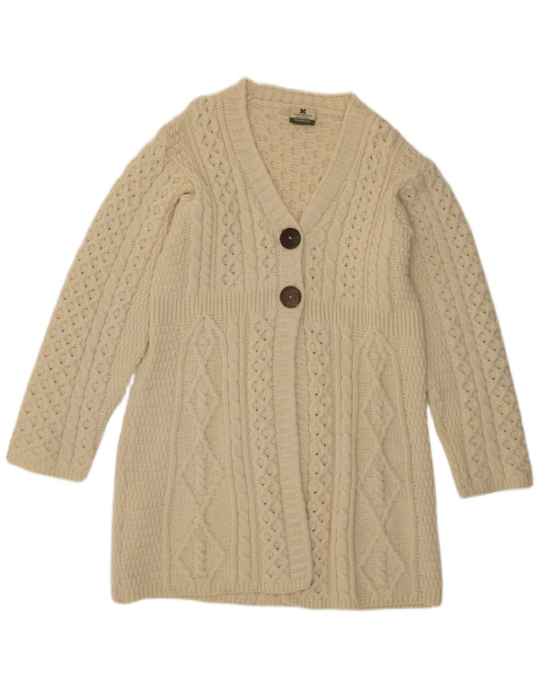 Carraig Donn ženski dugi kardigan pulover UK 18 XL Off White