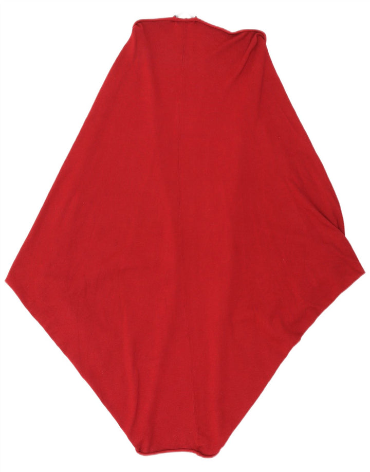 ZARA ženski dugi otvoreni kardigan pulover UK 14 srednje kestenjaste boje