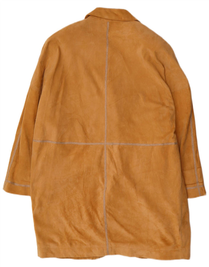 KEMPER Preveliki ženski gornji kaput od antilop kože EU 40 srednje smeđe kože