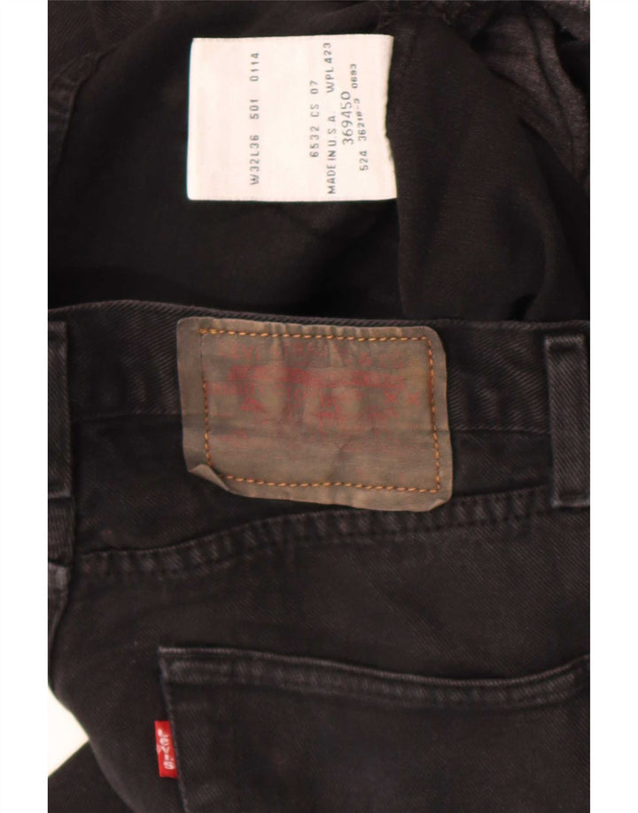 Levi's ženske ravne traperice W32 L27 crne