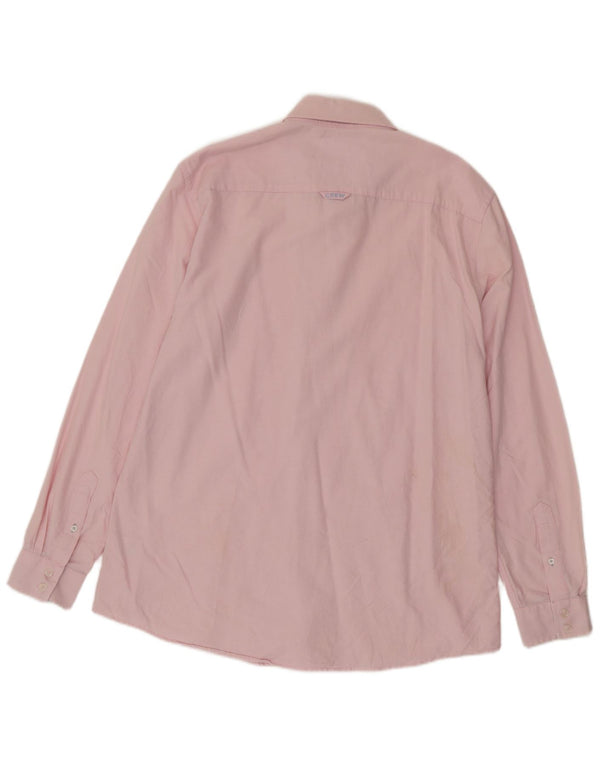 Crew Clothing Muška uska košulja XL, ružičasti pamuk