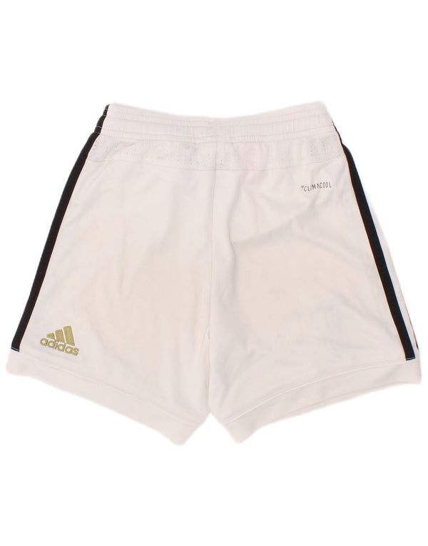 Adidas Boys Juventus Graphic Sport Shorts 7-8 Years White Poliester
