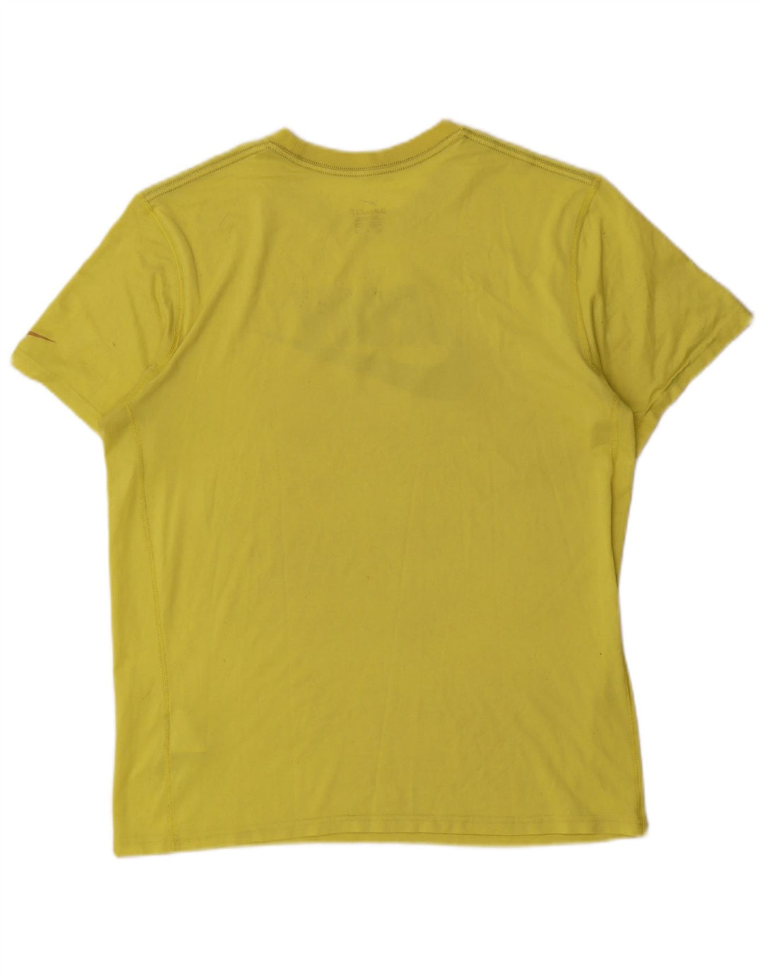 Nike Dri Fit Graphic T-Shirt majica srednji žuti poliester