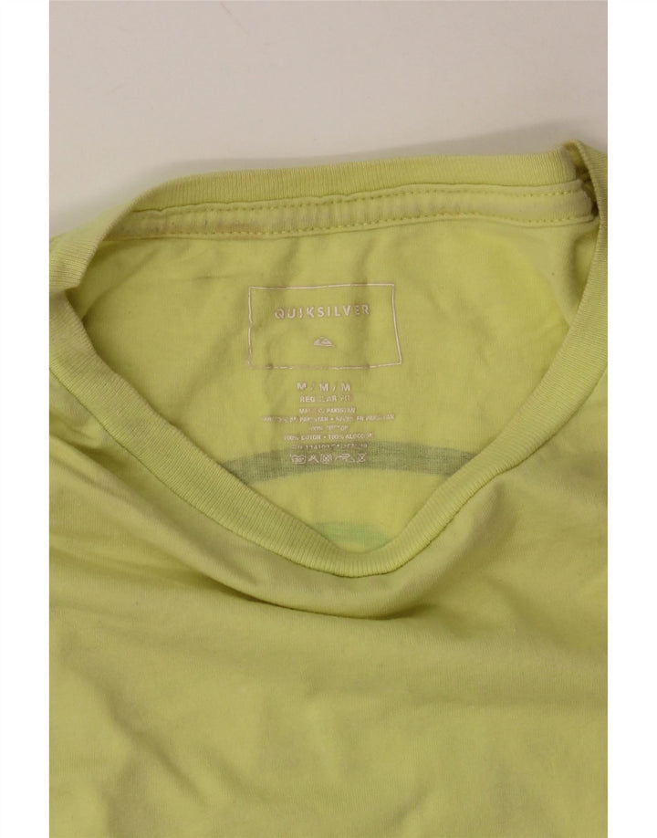 QUIKSILVER Muška majica kratkih rukava standardnog kroja srednje žuti pamuk