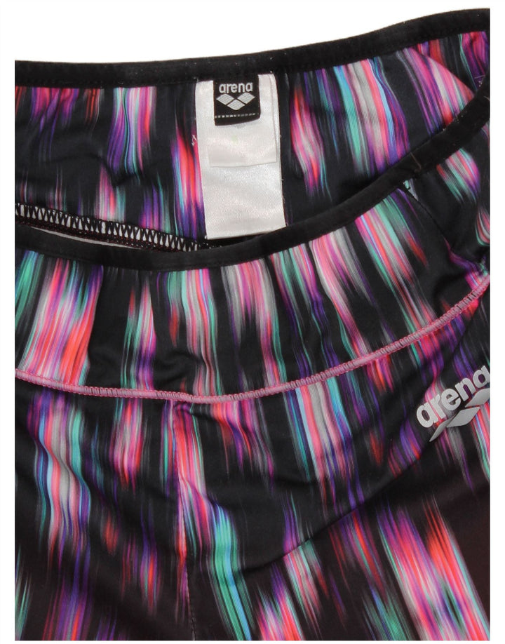 Arena ženske Capri tajice s apstraktnim uzorkom UK 10 malih višebojnih