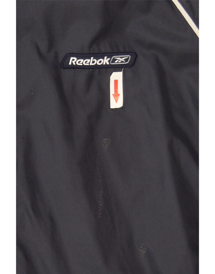 Reebok muška kišna jakna UK 40 velika tamnoplava najlonska