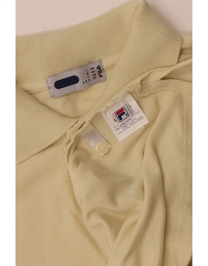 Fila Muška polo majica IT 46 Mala bež pamuk