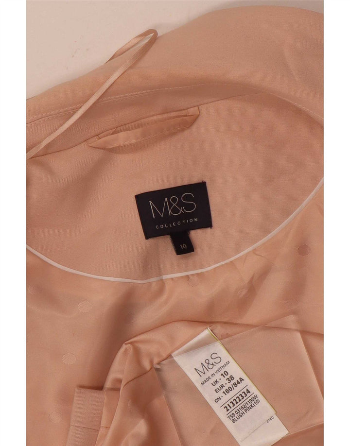 Marks & Spencer ženska duga jakna bez rukava UK 10 Mala ružičasta