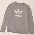 Adidas muška majica s grafičkim motivima srednje sivi pamuk