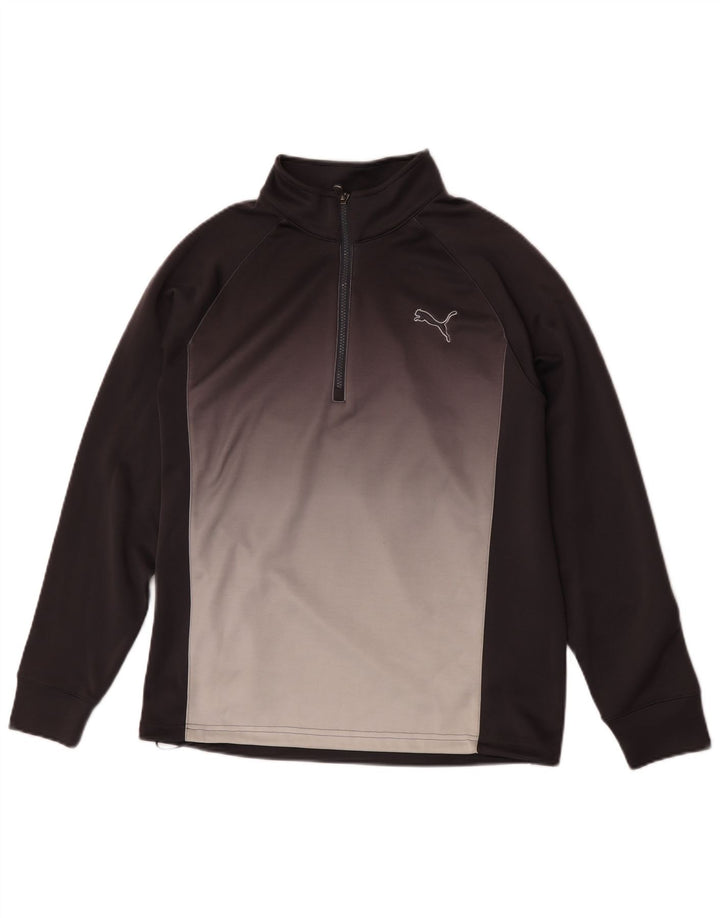Puma gornji dio trenirke male sive boje od poliestera