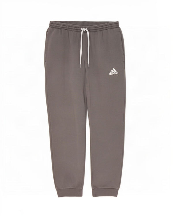 Adidas muške trenirke, srednje sive pamučne hlače