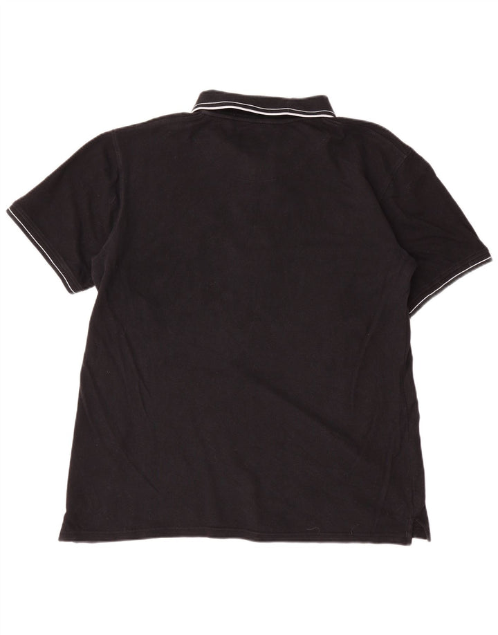 Lyle & Scott muška polo majica 2XL crni pamuk