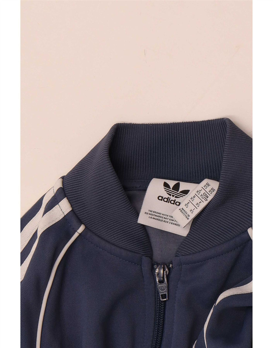 Adidas muška trenirka gornja jakna XS plavi poliester