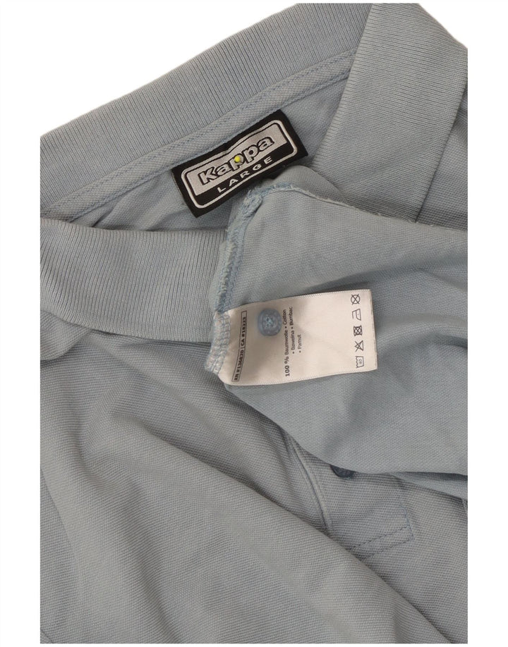 Kappa muška polo majica Large Blue Cotton