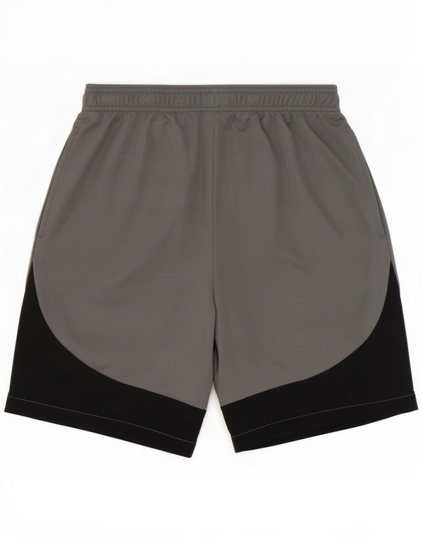 Nike muške Dri Fit uske sportske kratke hlače male sive boje od poliestera