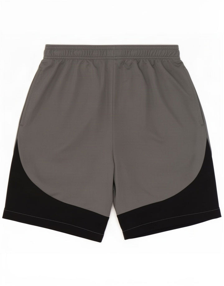 Nike muške Dri Fit uske sportske kratke hlače male sive boje od poliestera