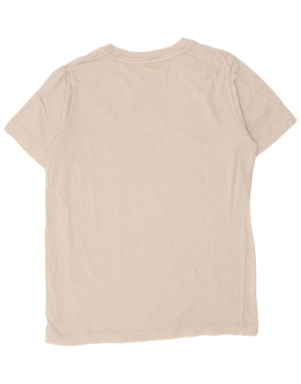 Nike Boys T-Shirt Top 8-9 Years Small Bež