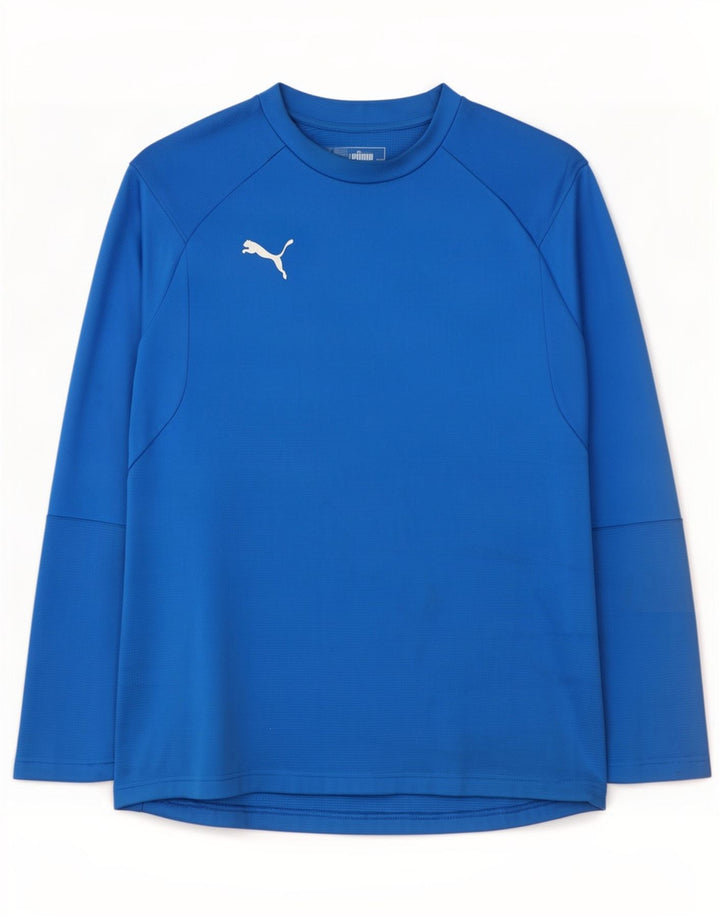 Puma muška majica dugih rukava 2XL plavi poliester