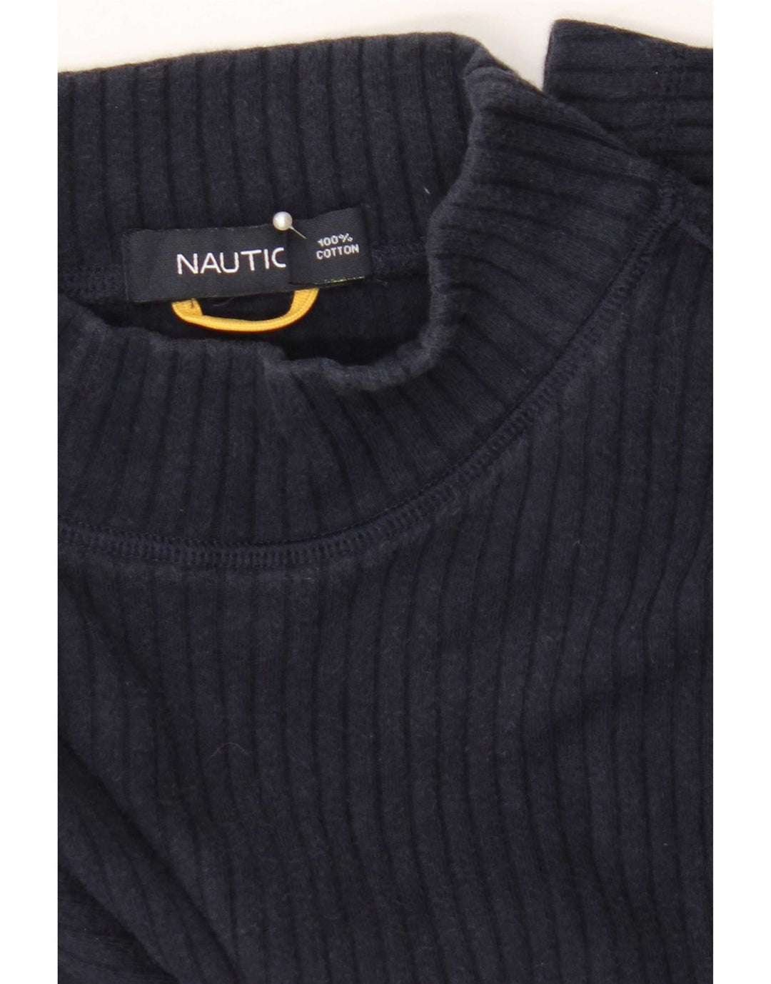 Nautica muška majica dugih rukava srednje tamnoplave boje, pamuk