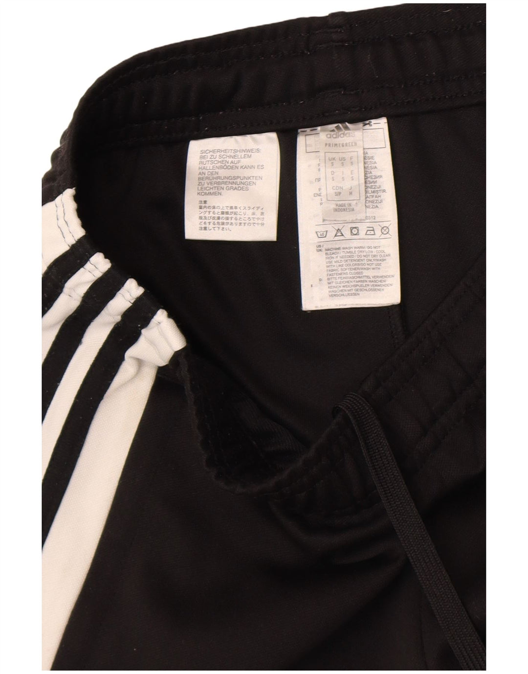 Adidas muške Aeroready hlače za trenirku Male crne poliesterske hlače