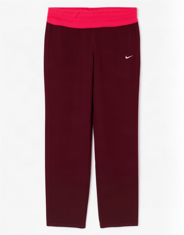 Nike Hlače za trenirku za djevojčice 13-14 godina XL Pamuk tamnocrvene boje