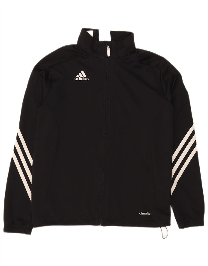 Adidas gornja jakna trenirke za djevojčice 9-10 godina, crni poliester
