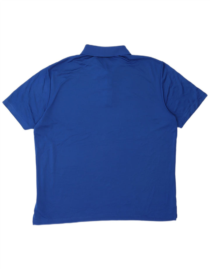 Adidas muška polo majica XL plavi poliester