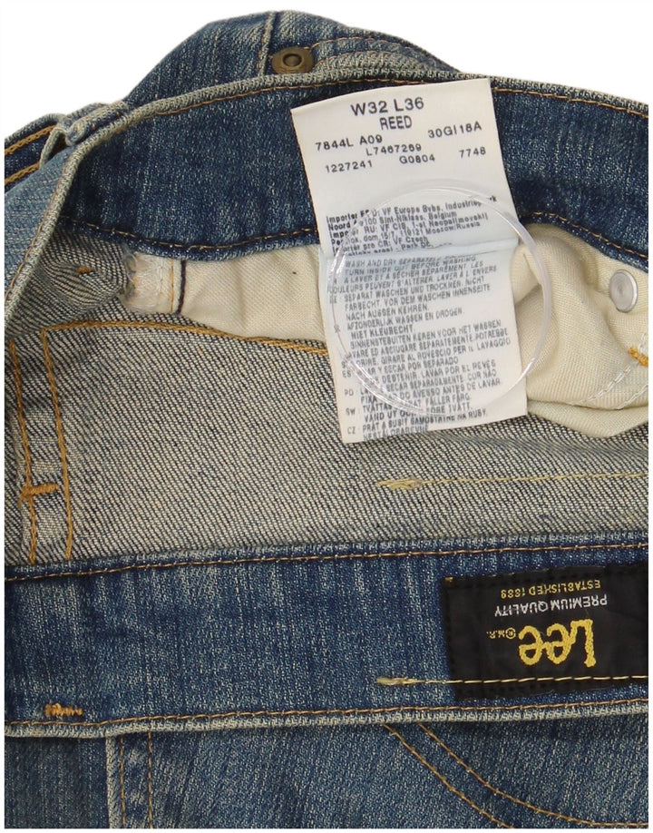 LEE Ženske traperice REED Bootcut W32 L28 Plavi pamuk