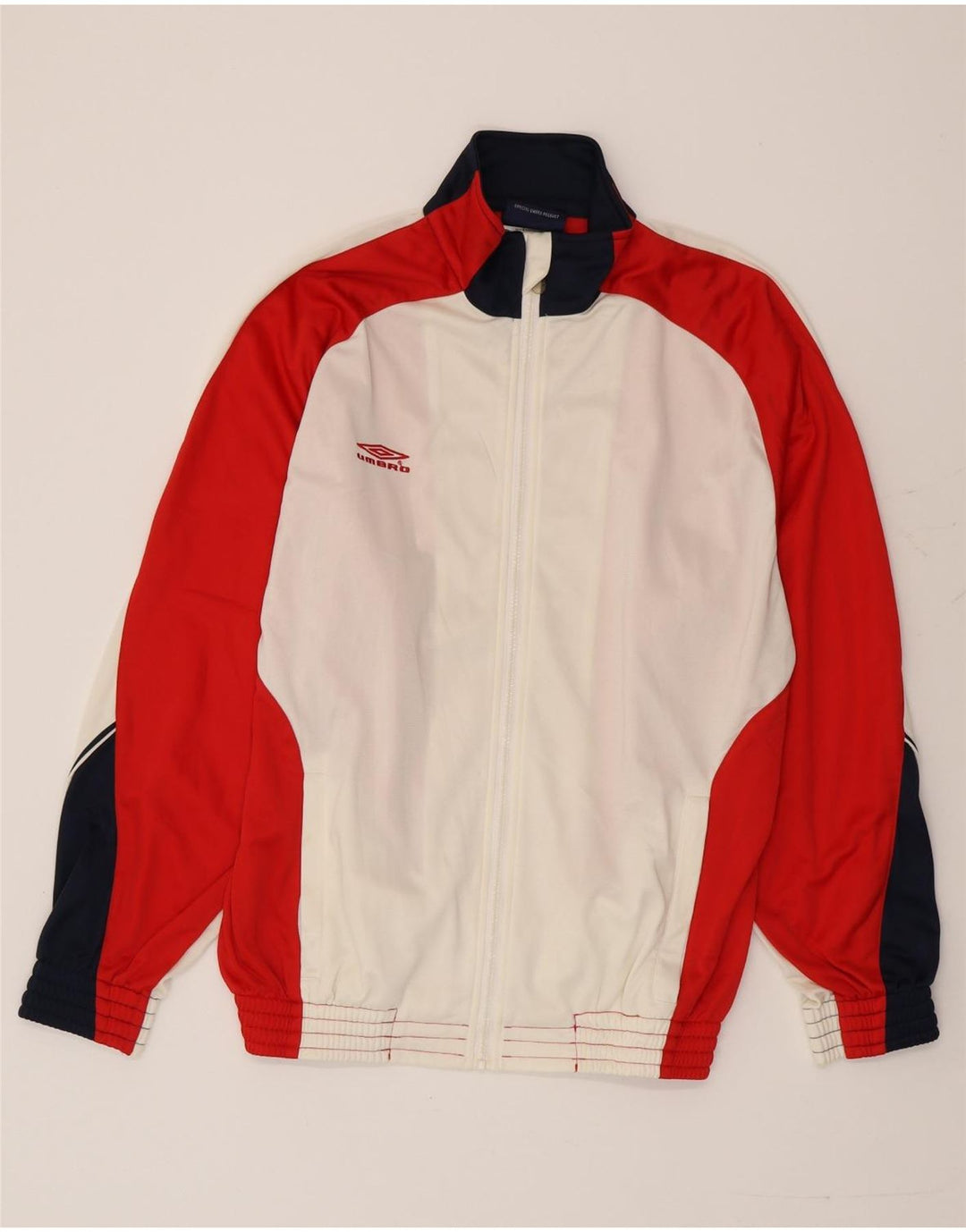UMBRO muška gornja jakna za trenirku UK 41/43 veliki višebojni blok u boji