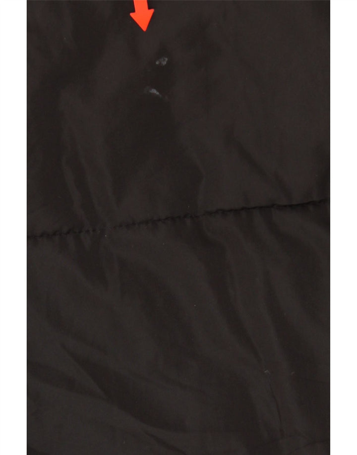 Free People ženska velika podstavljena jakna UK 16 veliki crni poliester