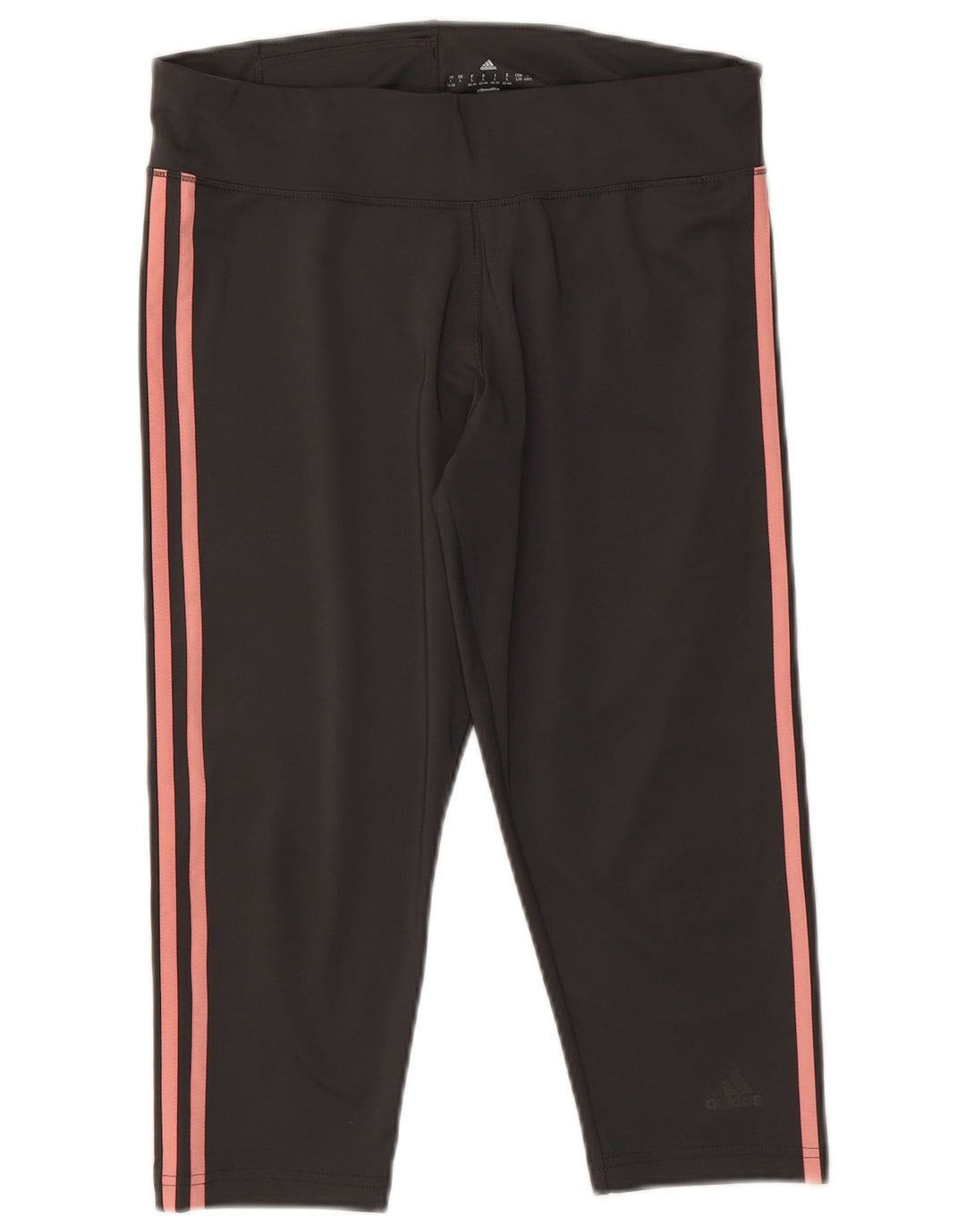 Adidas ženske Climalite Capri tajice UK 16/18 velike sive poliesterske